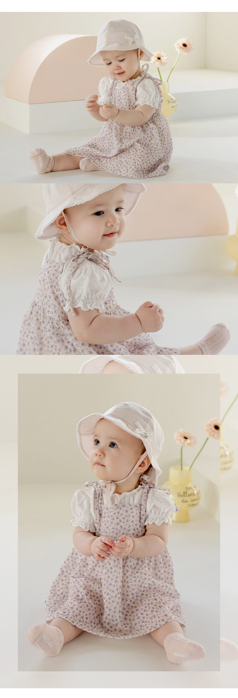 Kids Clara - Korean Baby Fashion - #babyboutiqueclothing - Vaila Bustier Mini Baby One-Piece - 5