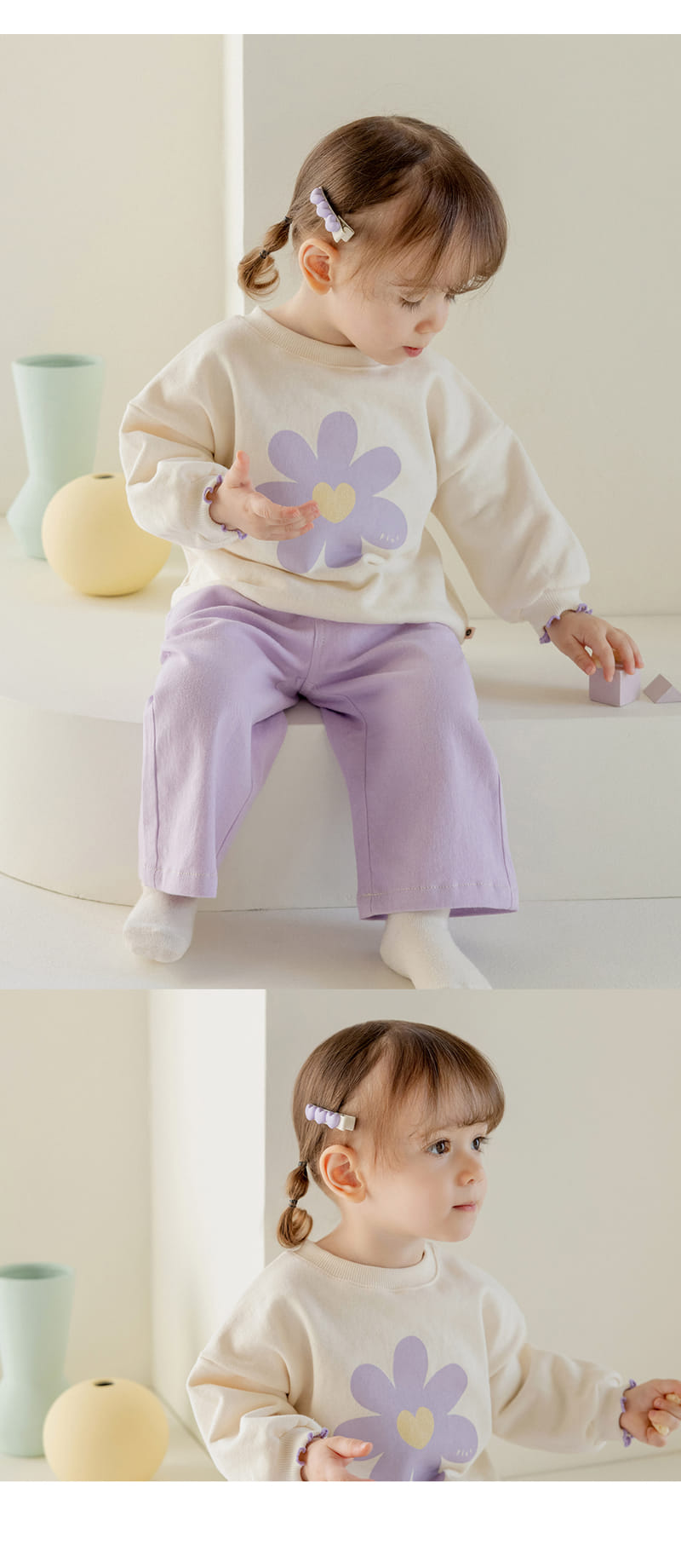 Kids Clara - Korean Baby Fashion - #babyclothing - Joanna Baby Hair Pin 2ea Set (5ea 1set) - 6