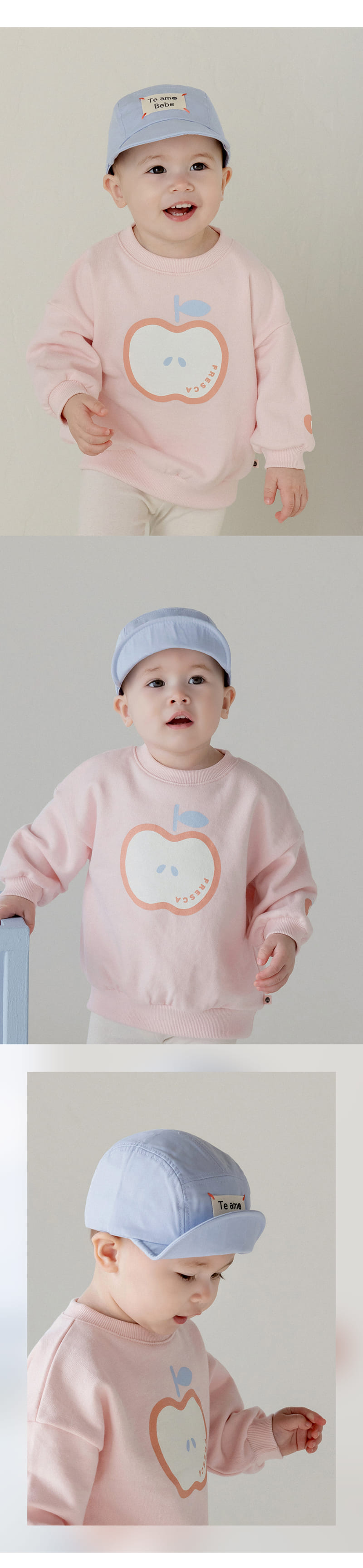 Kids Clara - Korean Baby Fashion - #babyclothing - Teamo Baby Camp Cap - 2