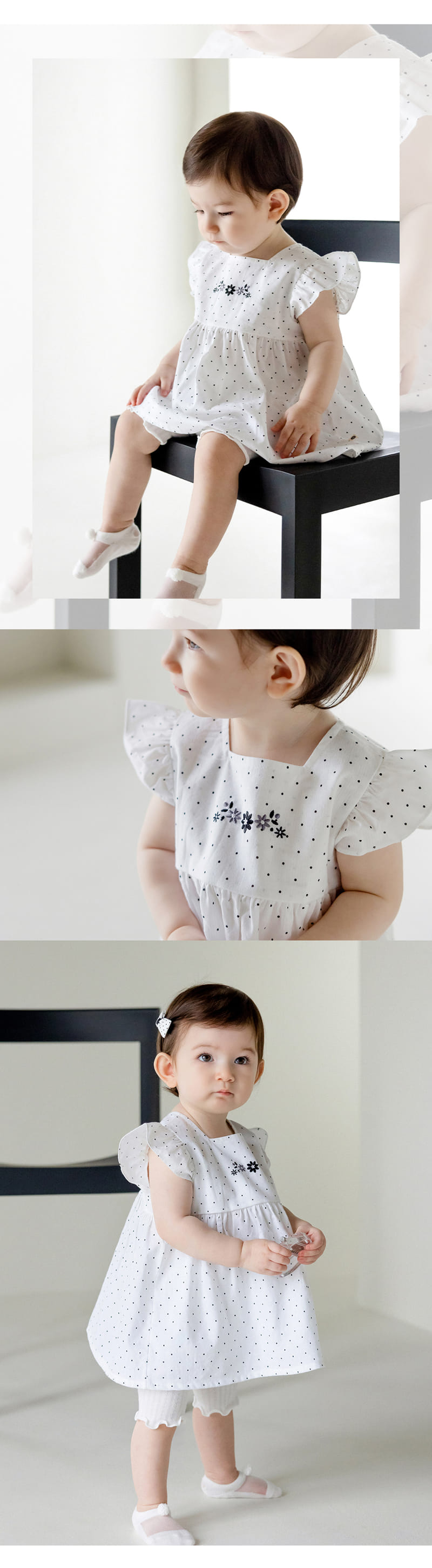 Kids Clara - Korean Baby Fashion - #babyclothing - Cliff Baby Blouse - 5