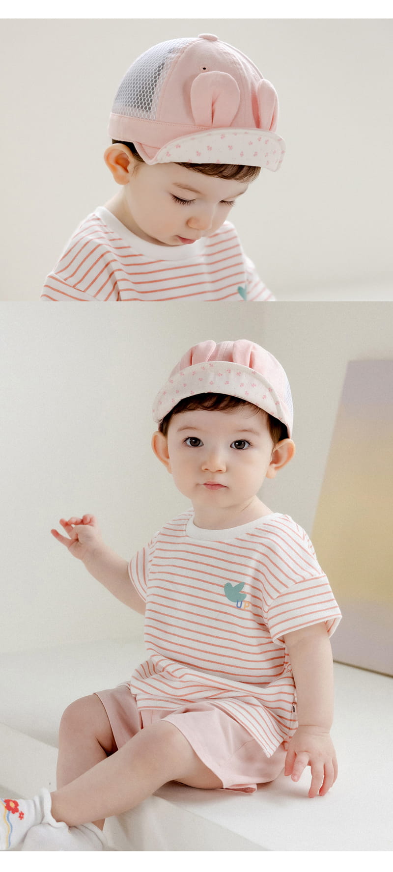 Kids Clara - Korean Baby Fashion - #babyclothing - Banne Summer Baby Wire Cap - 5