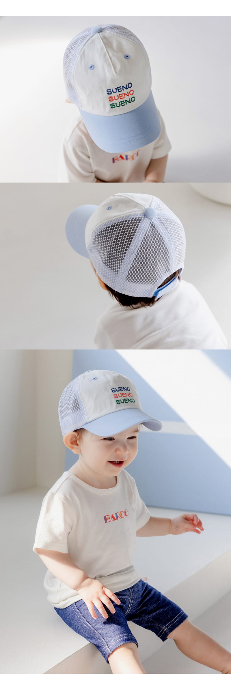 Kids Clara - Korean Baby Fashion - #babyboutiqueclothing - Klein Summer Baby Ball Cap - 4