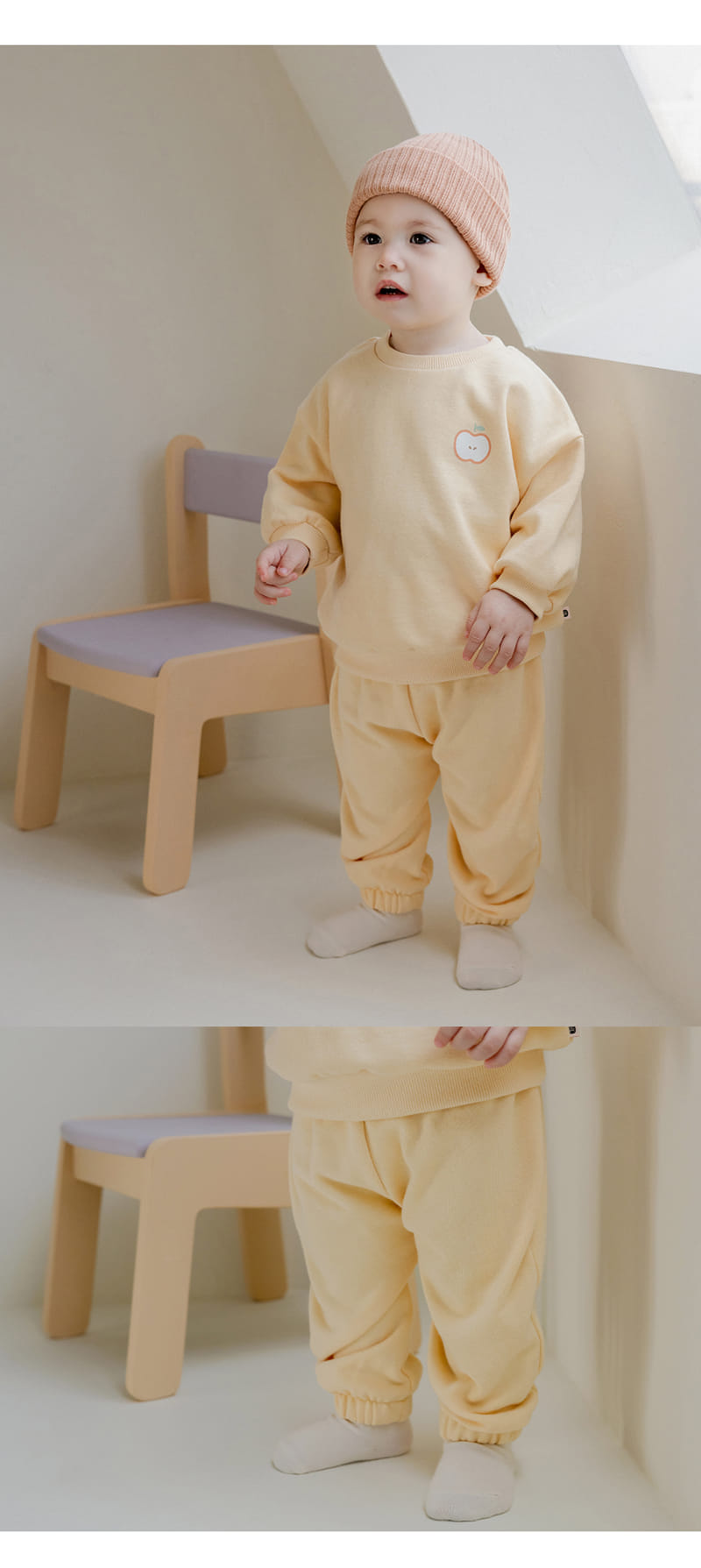 Kids Clara - Korean Baby Fashion - #babyfashion - Rooty 3 Pieces Baby Set - 2