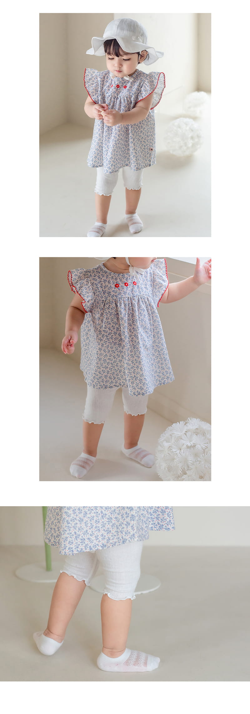 Kids Clara - Korean Baby Fashion - #babyfashion - Lene Baby Short Leggings - 8