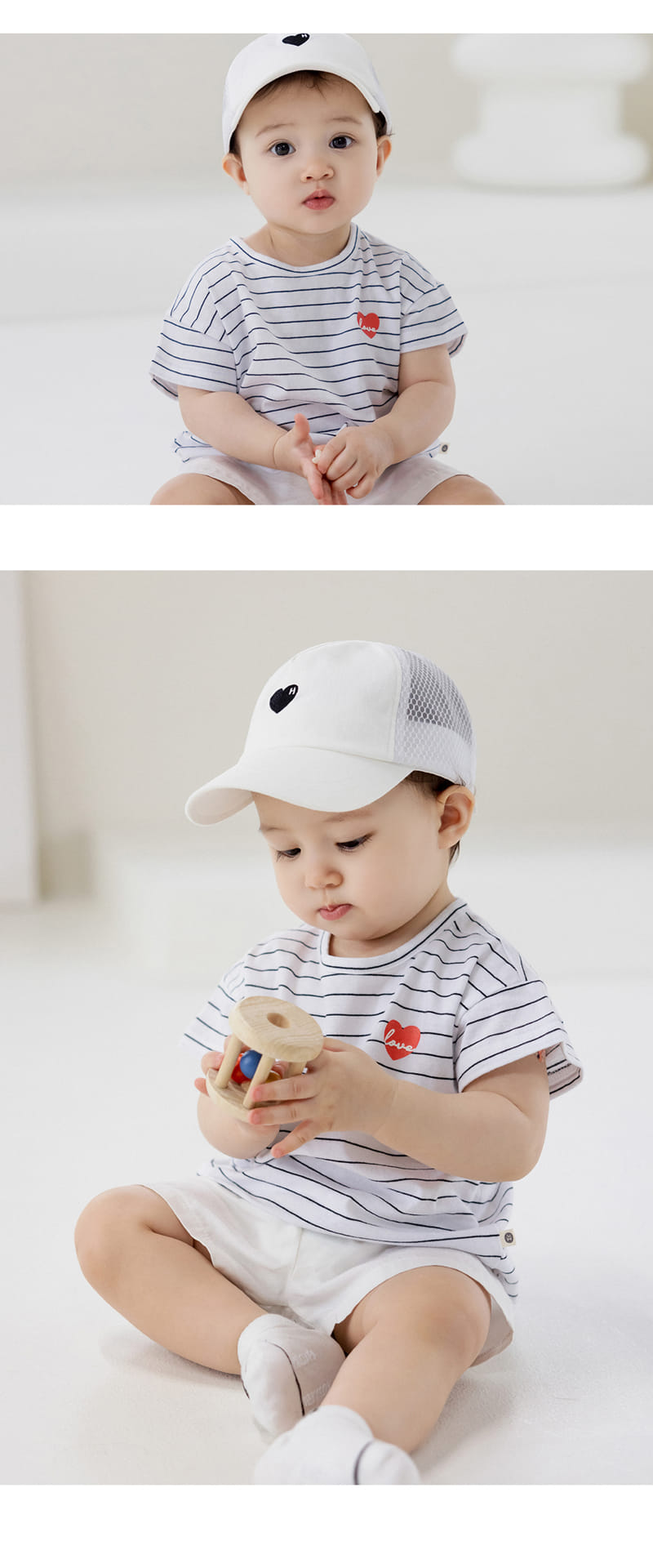 Kids Clara - Korean Baby Fashion - #babyfashion - Kani Baby Short Sleeve Tee - 4