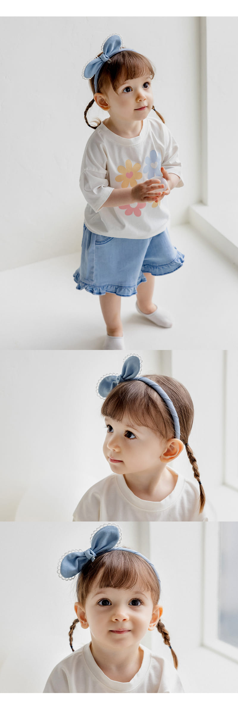 Kids Clara - Korean Baby Fashion - #babyfever - Glory Baby Hair Band (5ea 1set) - 2