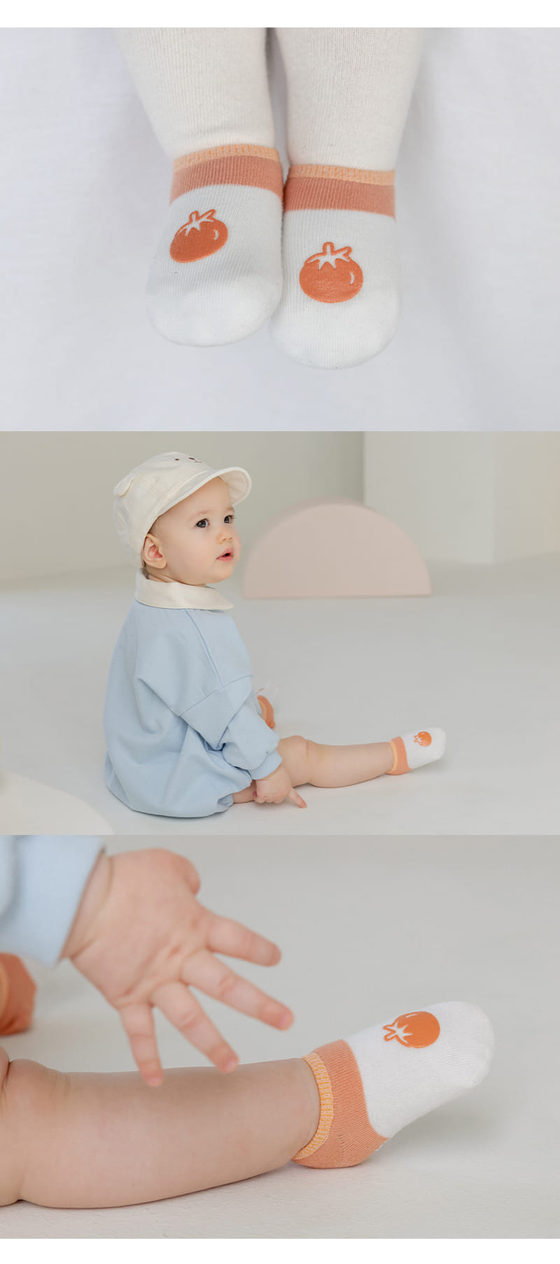 Kids Clara - Korean Baby Fashion - #babyfashion - Vage Baby Low Cut Socks - 4