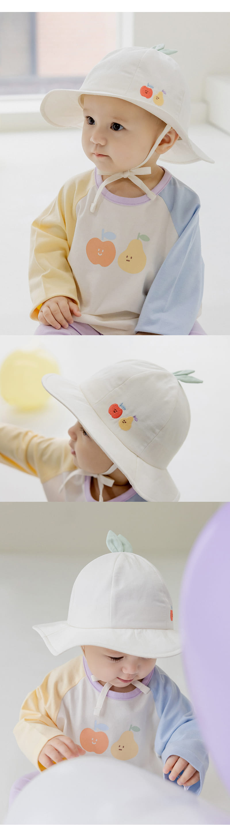 Kids Clara - Korean Baby Fashion - #babyfever - Purto Baby Sun Hat - 3