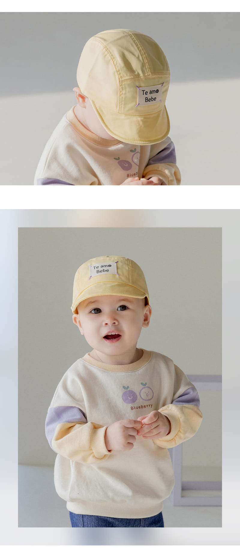 Kids Clara - Korean Baby Fashion - #babygirlfashion - Teamo Baby Camp Cap - 5