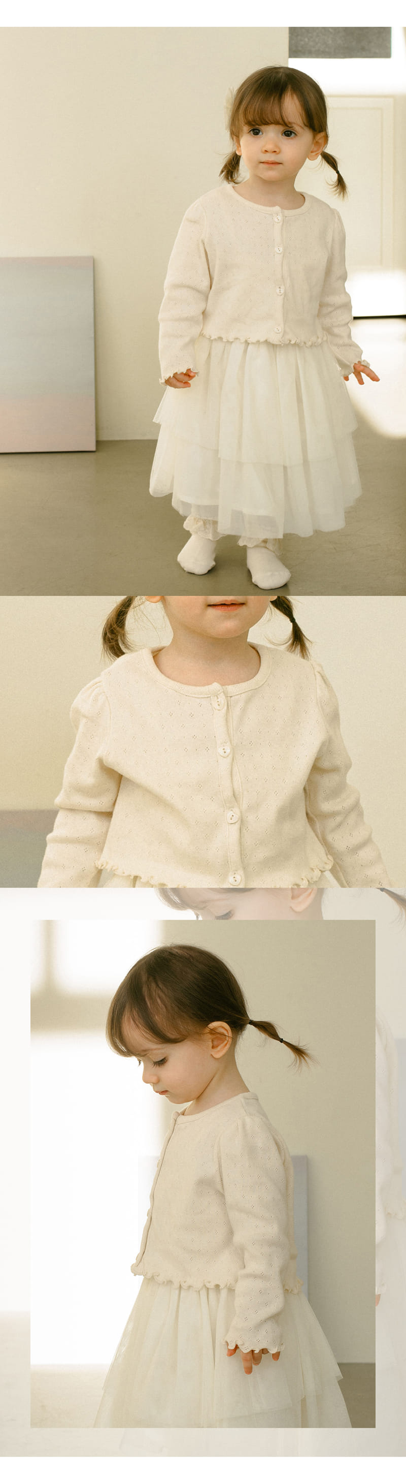 Kids Clara - Korean Baby Fashion - #babygirlfashion - Priscilla Baby Cardigan - 2