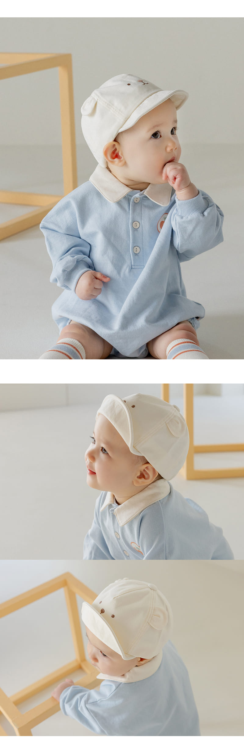 Kids Clara - Korean Baby Fashion - #babygirlfashion - GiD Baby Wire Cap - 2