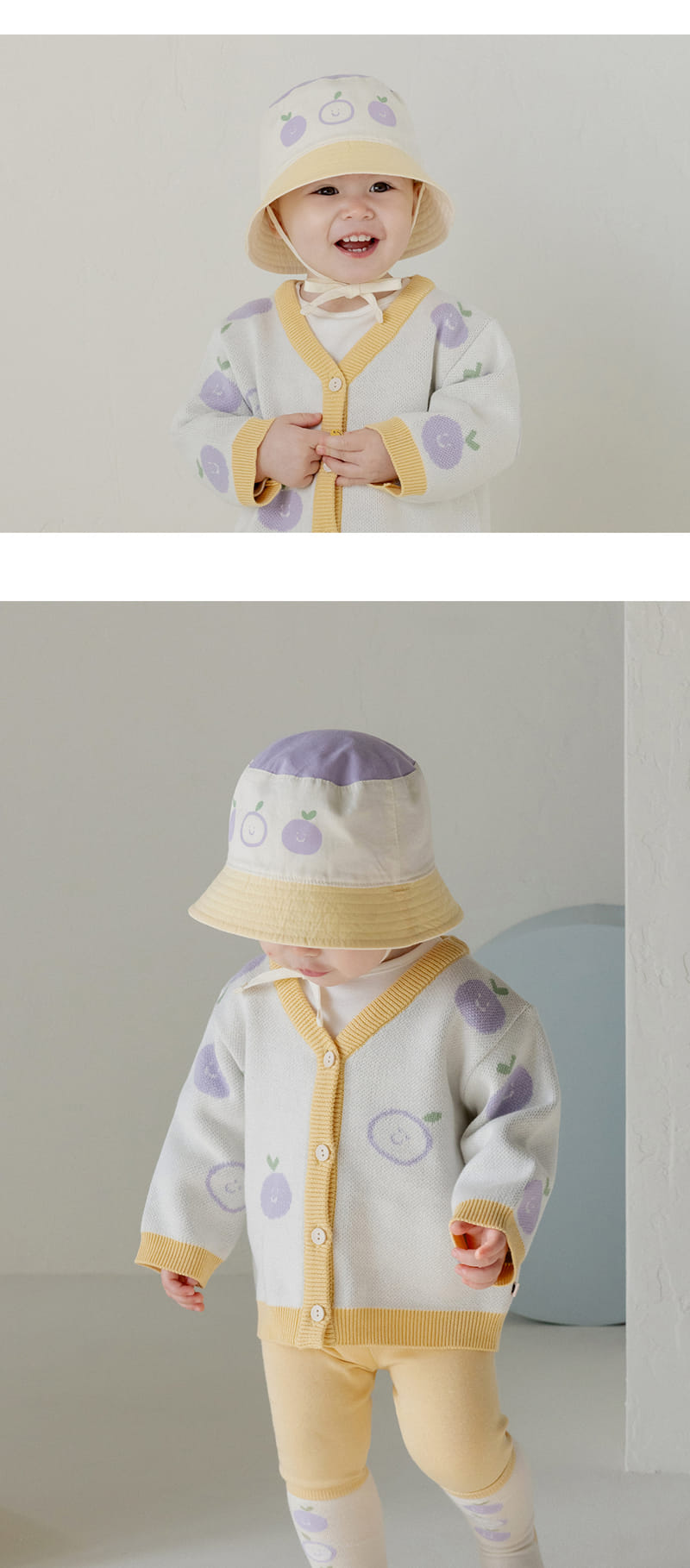 Kids Clara - Korean Baby Fashion - #babylifestyle - Endler Reversible Baby Bucket Hat - 8