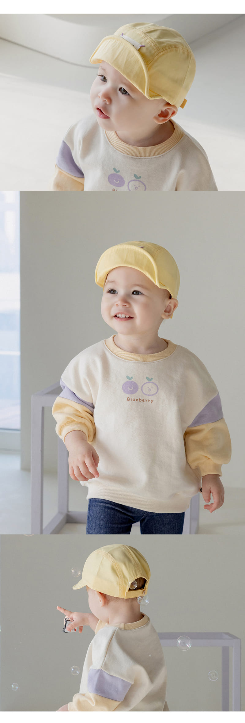 Kids Clara - Korean Baby Fashion - #babylifestyle - Teamo Baby Camp Cap - 6