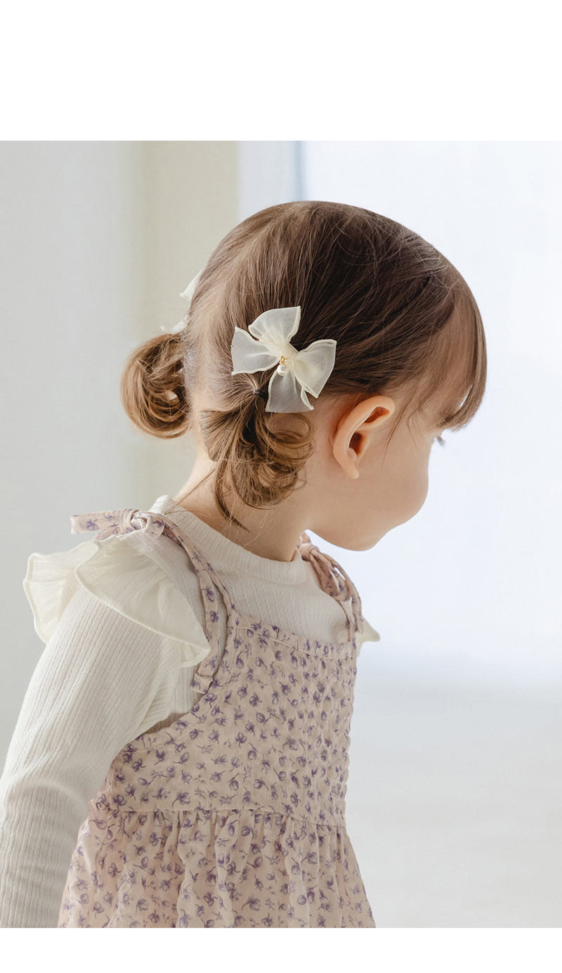 Kids Clara - Korean Baby Fashion - #babylifestyle - Posy Baby Hair Pin 2ea Set (5ea 1set)