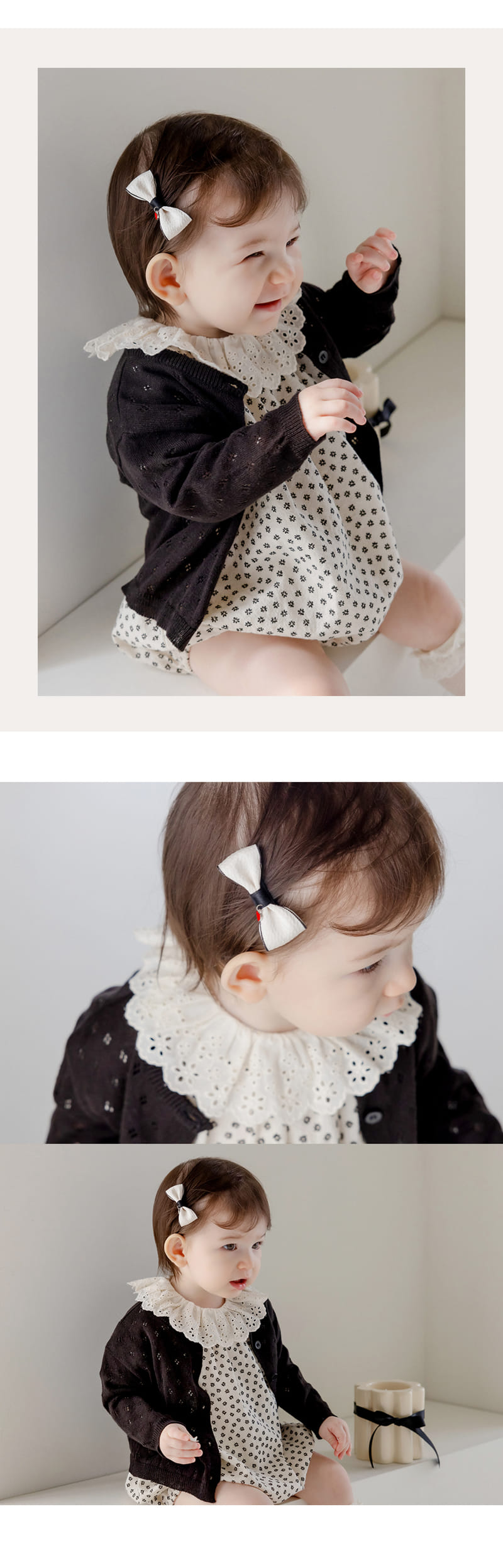 Kids Clara - Korean Baby Fashion - #babygirlfashion - Naelly Baby Hair Pin 3type Set (5ea 1set) - 4