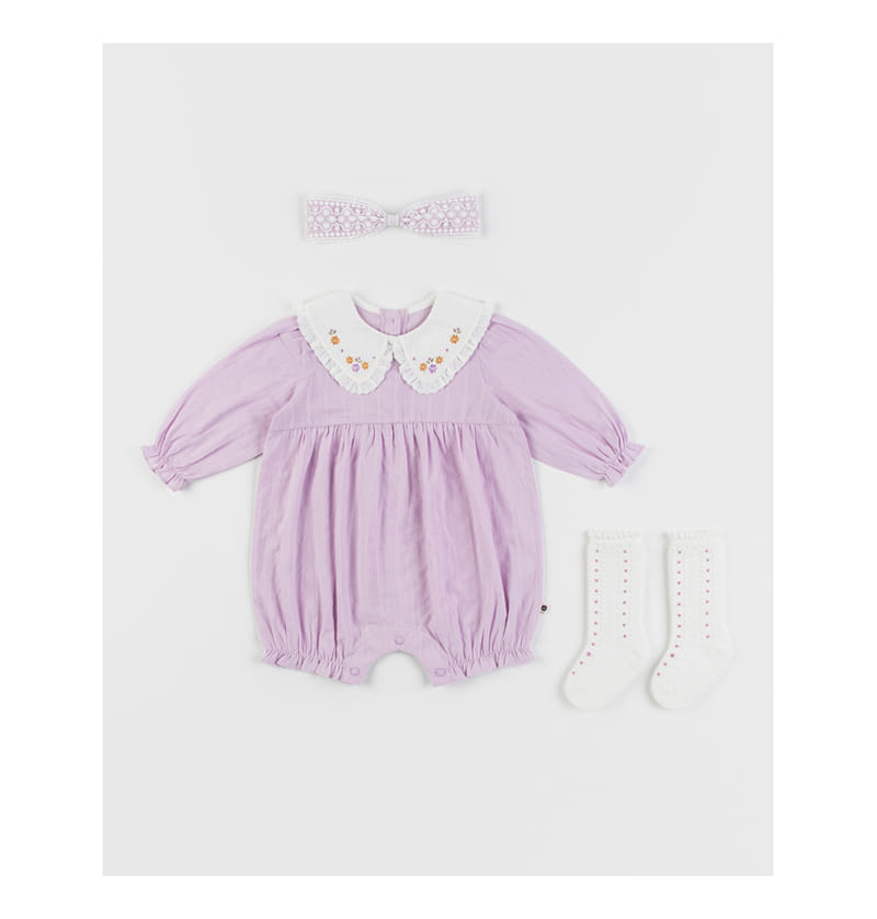 Kids Clara - Korean Baby Fashion - #babylifestyle - Kayla Body Suit - 5