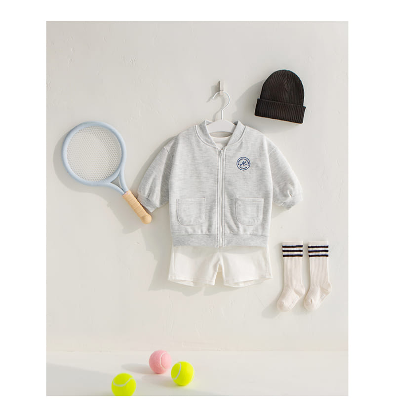 Kids Clara - Korean Baby Fashion - #babygirlfashion - Moling Baby Zip Up - 4