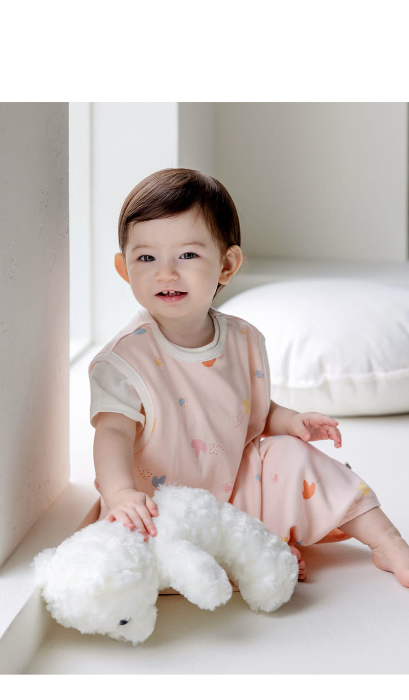 Kids Clara - Korean Baby Fashion - #babyoninstagram - Lida Bamboo Baby Sleep Vest