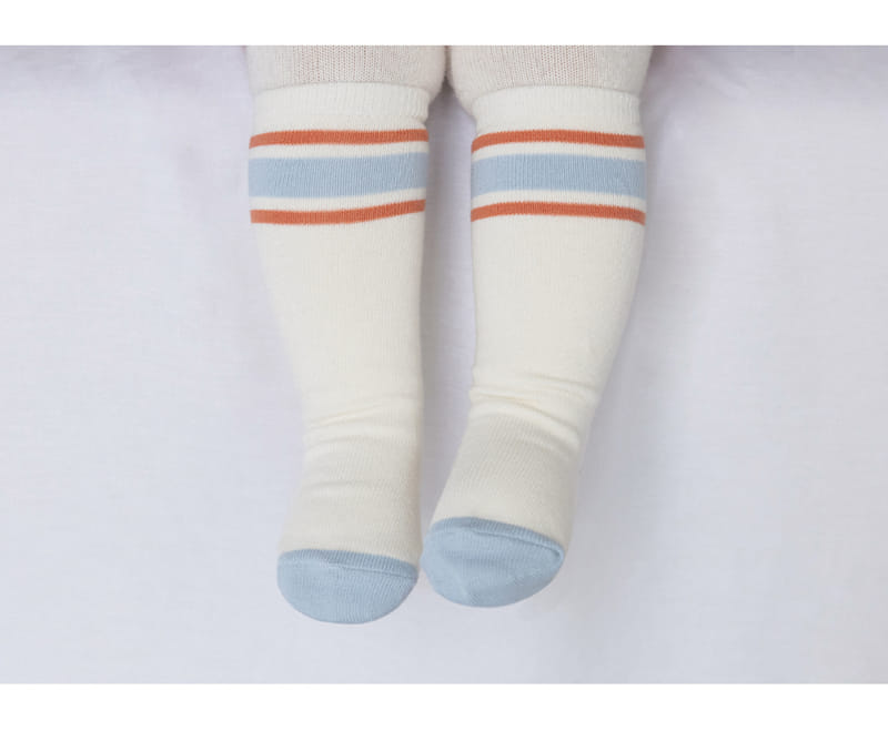 Kids Clara - Korean Baby Fashion - #babyoninstagram - Lanua Baby Knee Socks (5ea 1set) - 3