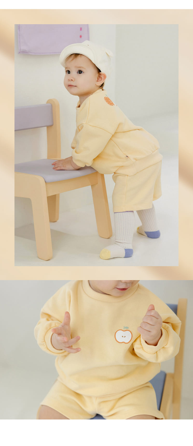 Kids Clara - Korean Baby Fashion - #babyoninstagram - Rooty 3 Pieces Baby Set - 6