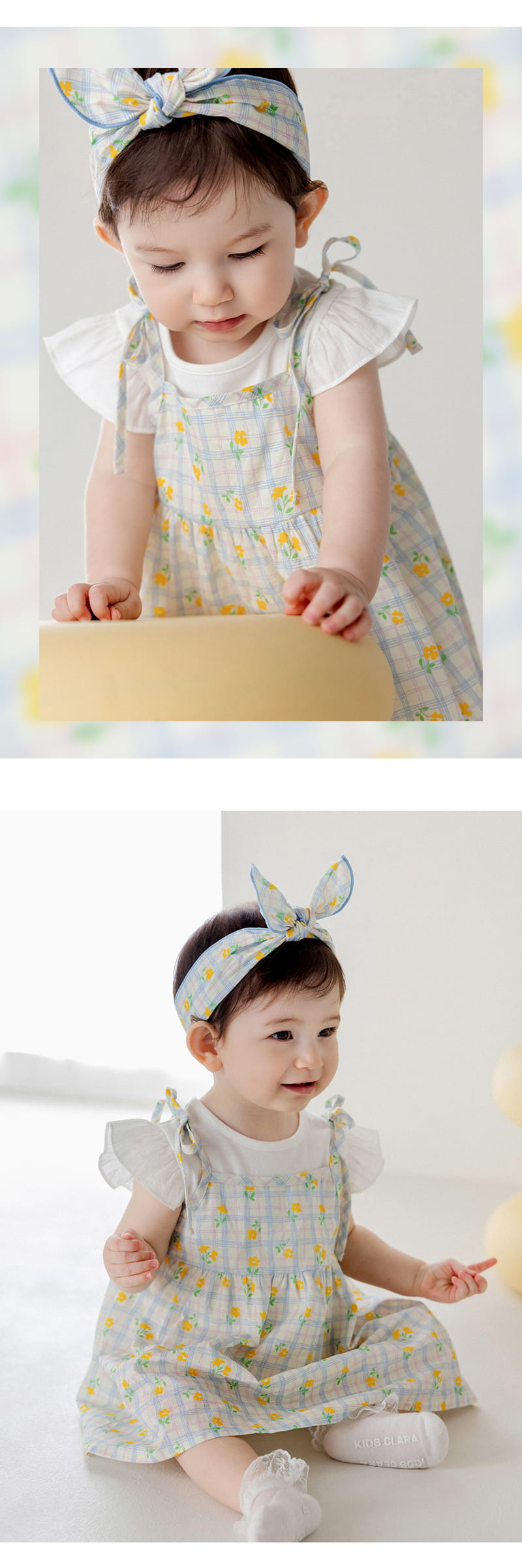 Kids Clara - Korean Baby Fashion - #babyoninstagram - Essia Bustier Mini Baby One-Piece - 5