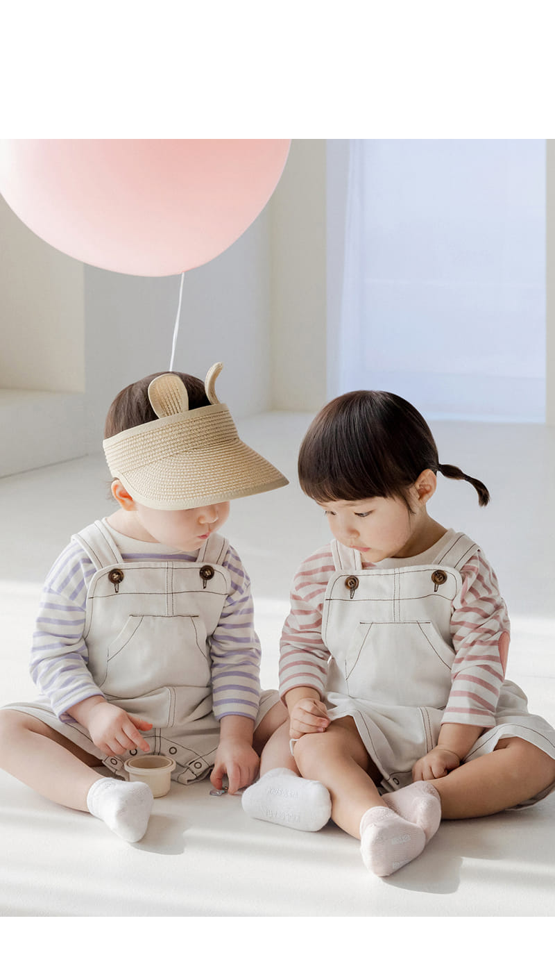 Kids Clara - Korean Baby Fashion - #babyootd - Urban Baby Dungarees Pants