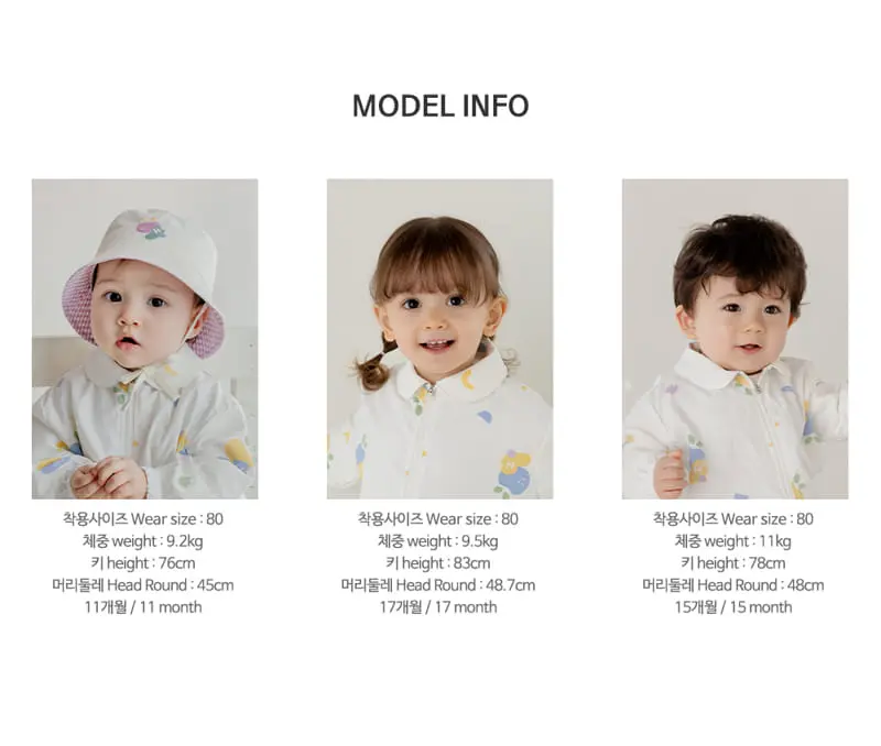 Kids Clara - Korean Baby Fashion - #babyootd - Joyful Baby Windbreaker  - 9