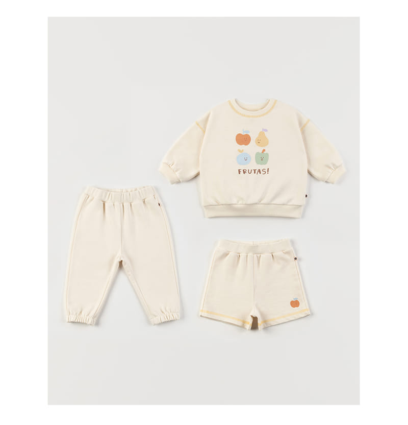 Kids Clara - Korean Baby Fashion - #babyoninstagram - Toru 3 Pieces Baby Set - 4