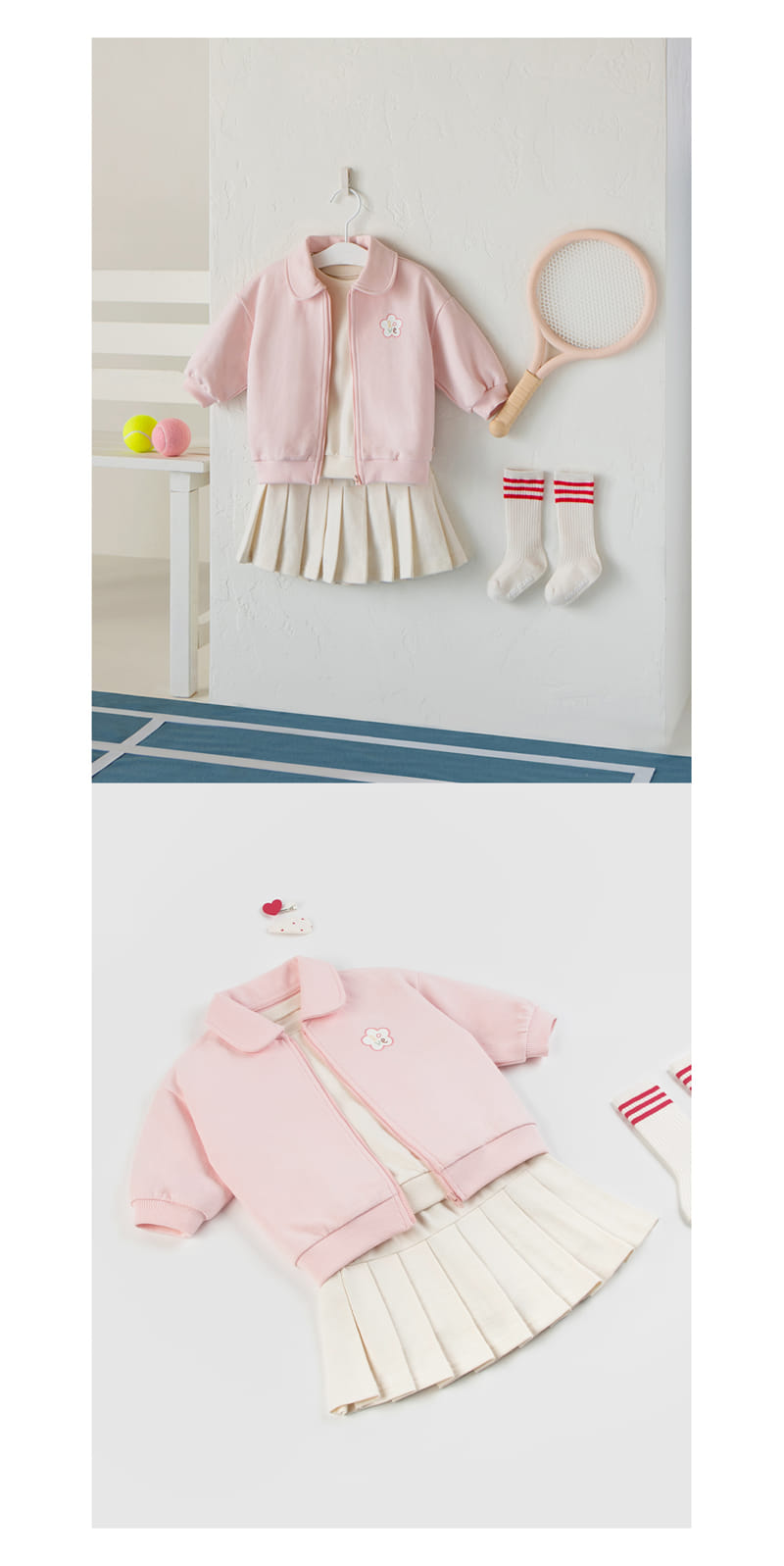 Kids Clara - Korean Baby Fashion - #babyootd - Delling Baby Zip Up - 3