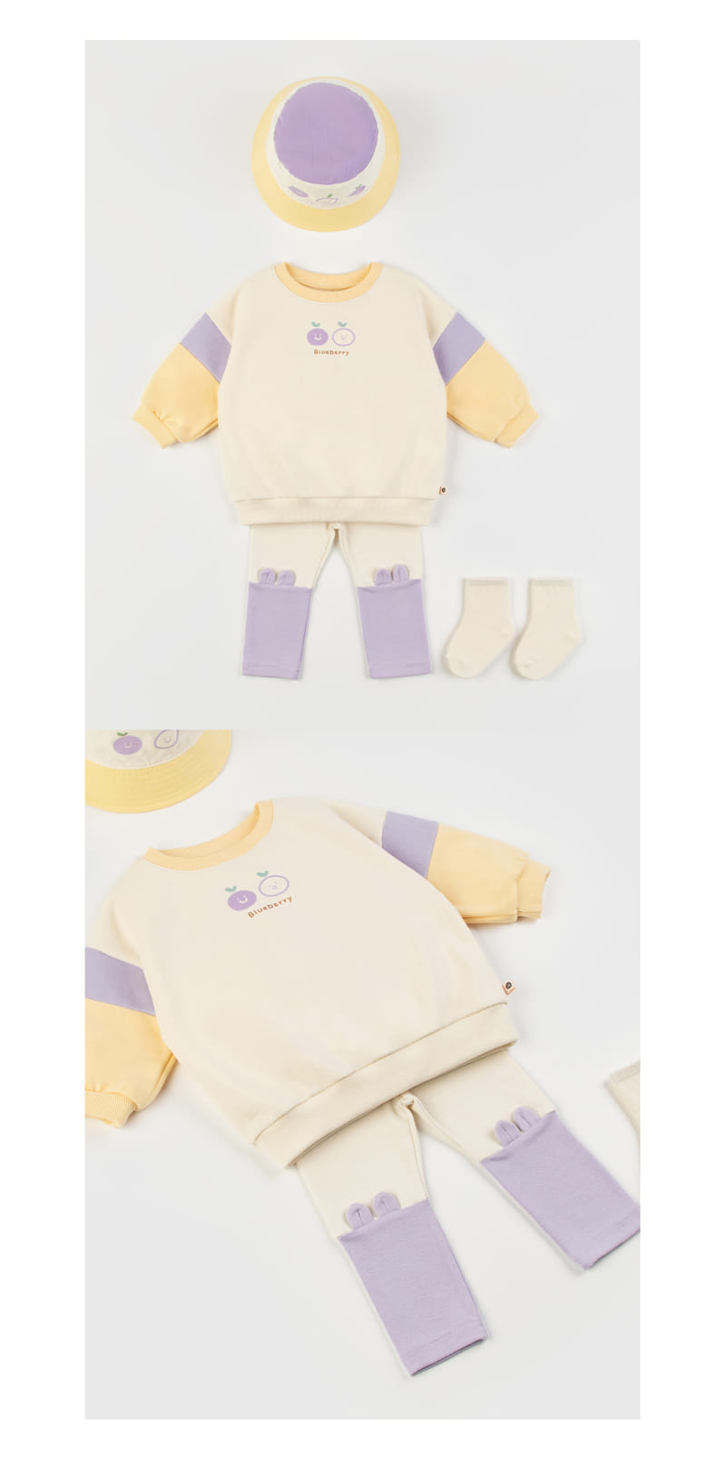 Kids Clara - Korean Baby Fashion - #babyoutfit - Harmony Color Baby Leggings - 3