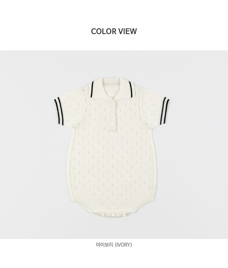 Kids Clara - Korean Baby Fashion - #babyoutfit - Loyne Knit Baby Body Suit - 7