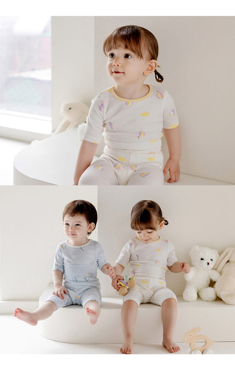 Kids Clara - Korean Baby Fashion - #babyoutfit - Ellie Comfy Belly Baby Easy Wear - 2