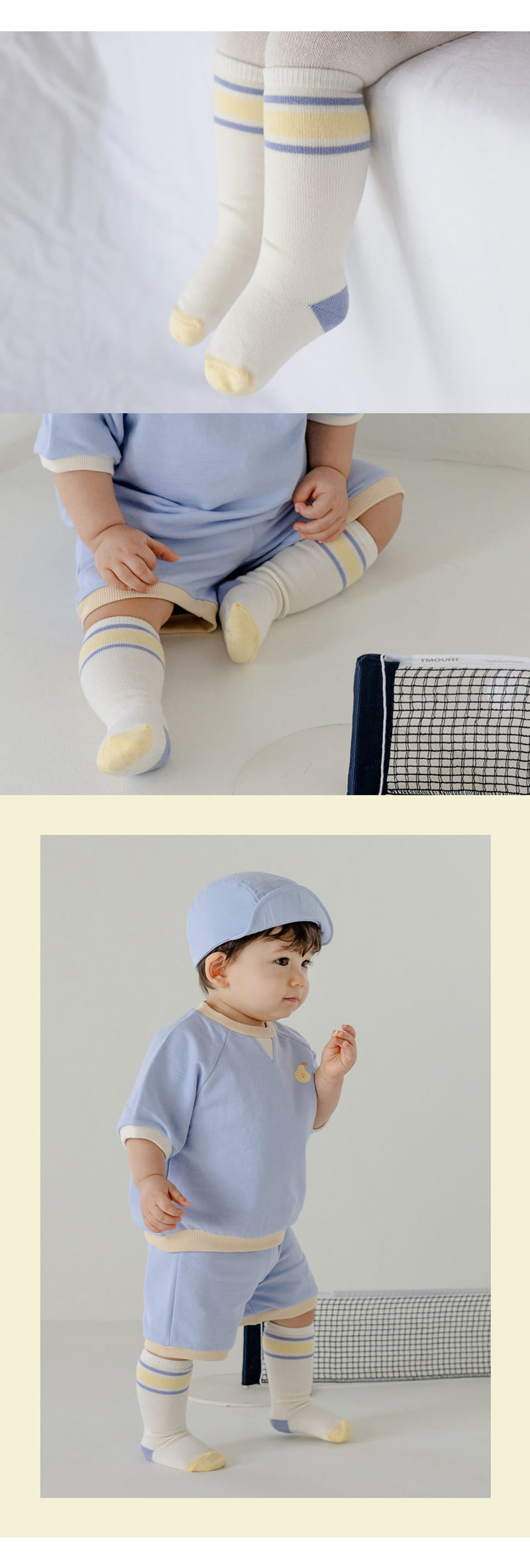 Kids Clara - Korean Baby Fashion - #babyoutfit - Lanua Baby Knee Socks (5ea 1set) - 5