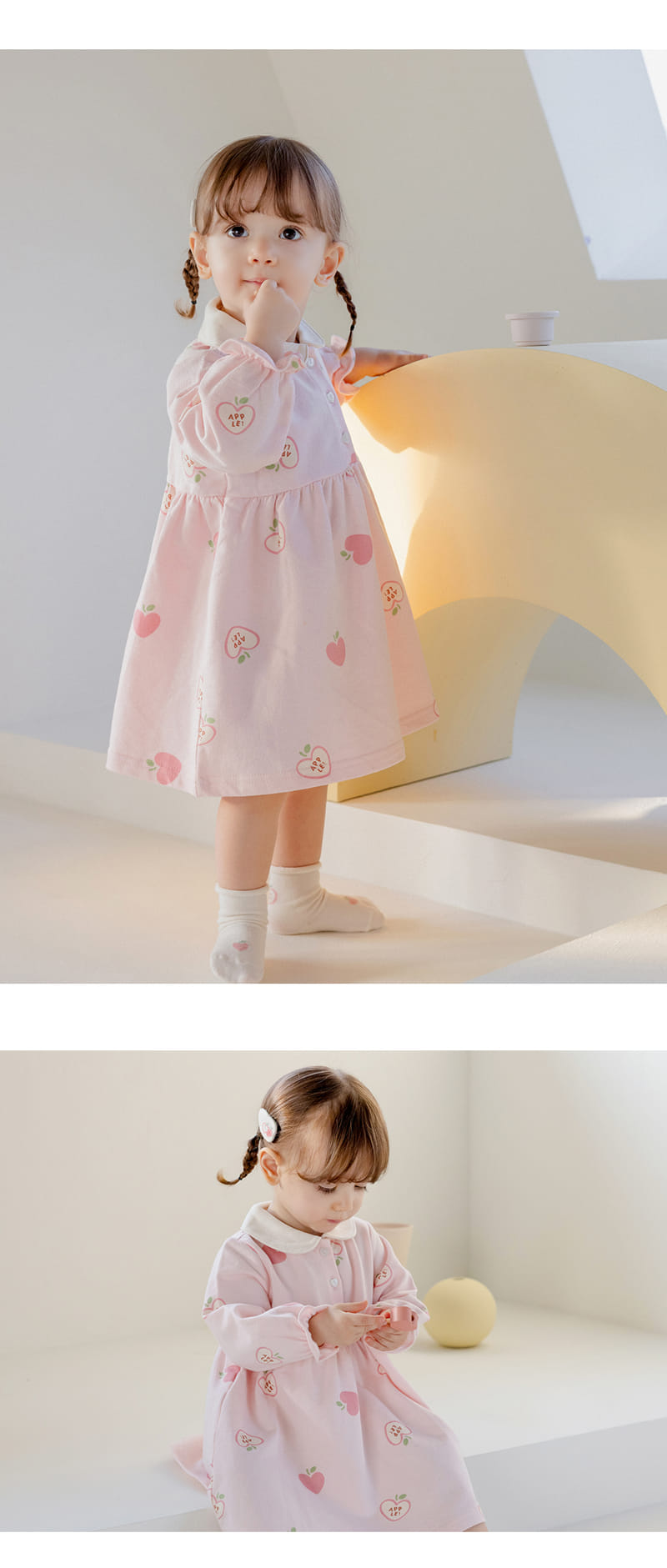 Kids Clara - Korean Baby Fashion - #babyoutfit - Bbeua Baby One-Piece - 2