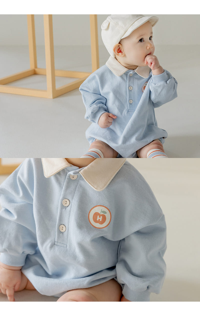 Kids Clara - Korean Baby Fashion - #babyoutfit - Gid Coveralls  - 2