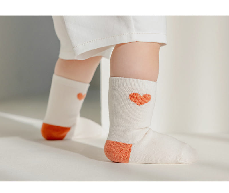 Kids Clara - Korean Baby Fashion - #babywear - Luidy Baby Socks (5ea 1set) - 2