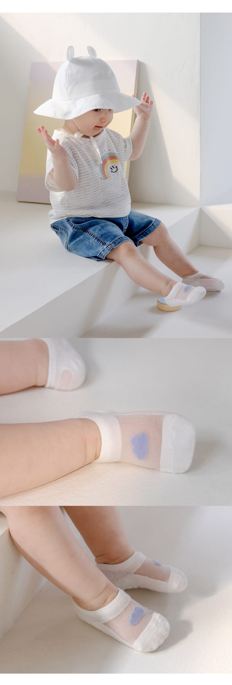 Kids Clara - Korean Baby Fashion - #babywear - Clu Ice Baby Low Cut Socks 2in1 (5ea 1 set) - 5