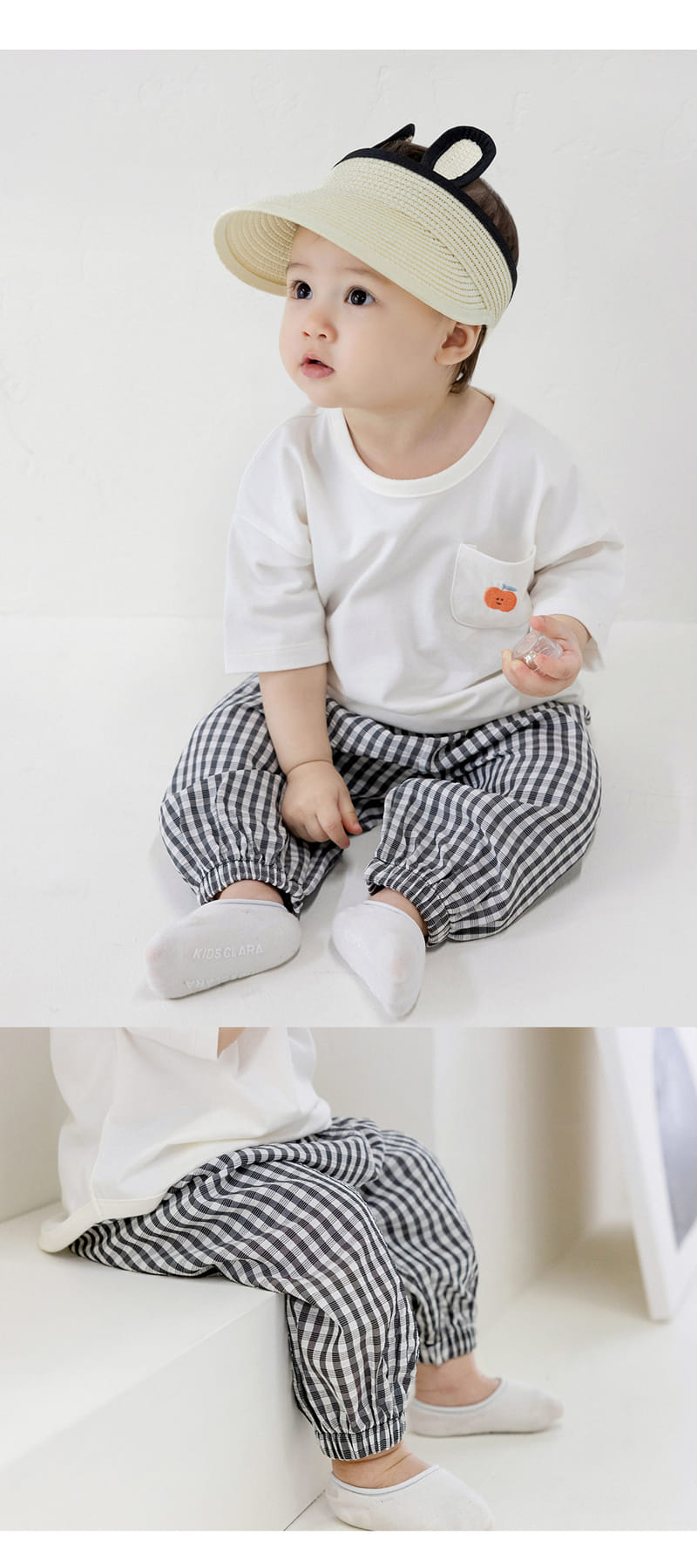 Kids Clara - Korean Baby Fashion - #onlinebabyboutique - Rot Baby Pants - 2