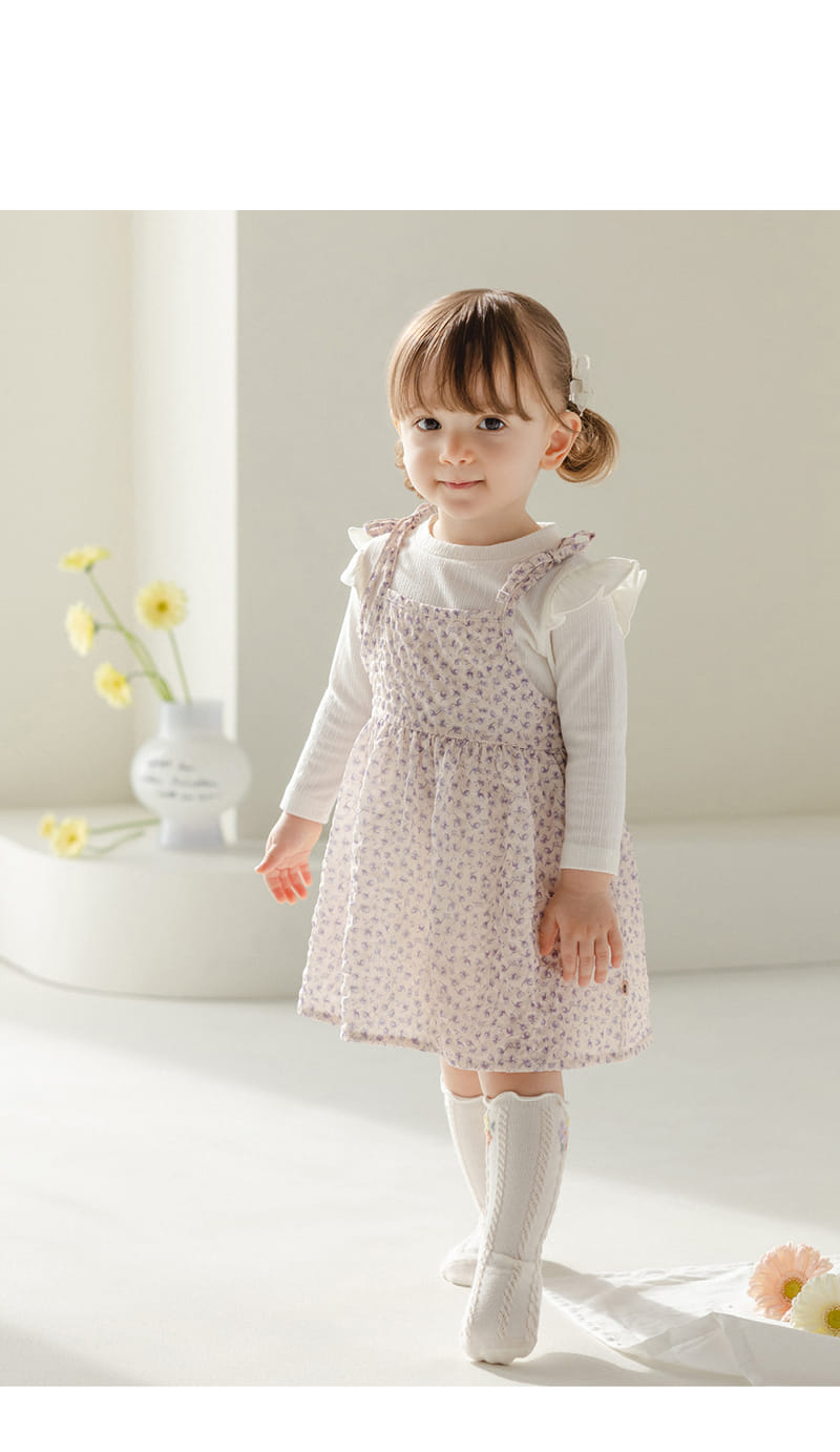 Kids Clara - Korean Baby Fashion - #onlinebabyboutique - Vaila Bustier Mini Baby One-Piece