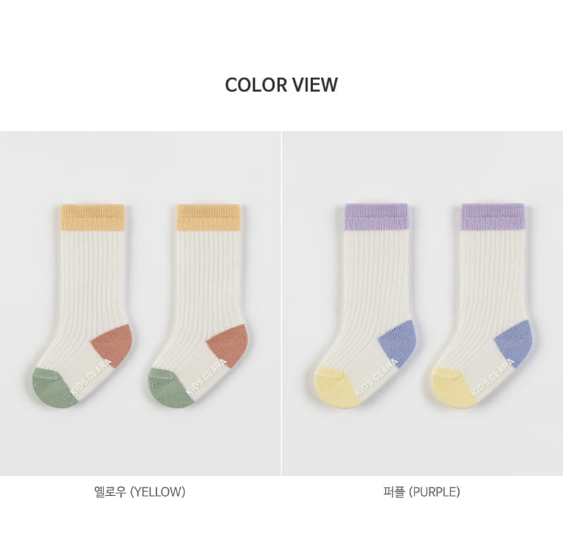 Kids Clara - Korean Baby Fashion - #onlinebabyboutique - Poddy Baby Knee Socks (5ea 1set) - 7