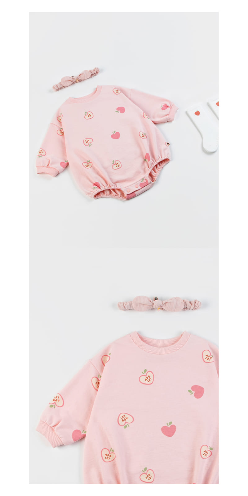 Kids Clara - Korean Baby Fashion - #onlinebabyboutique - Bbeua Body Suit - 3