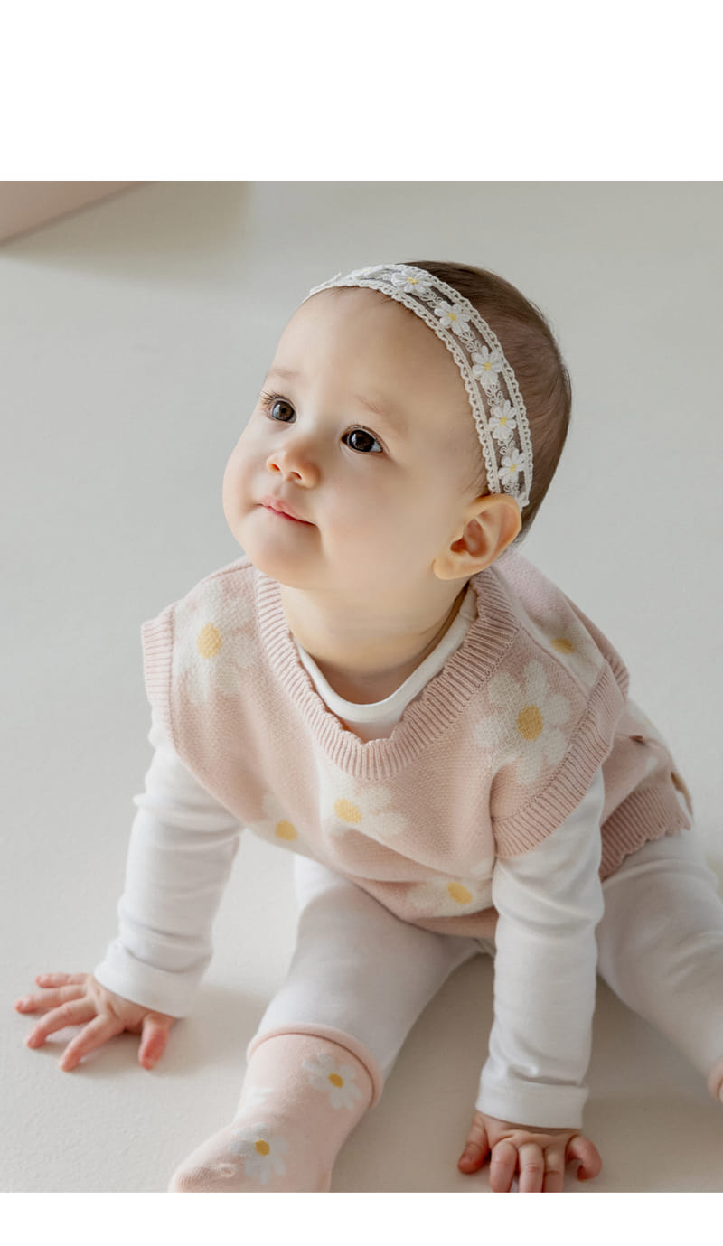 Kids Clara - Korean Baby Fashion - #onlinebabyshop - Floelle Baby Hair Band (5ea 1set)