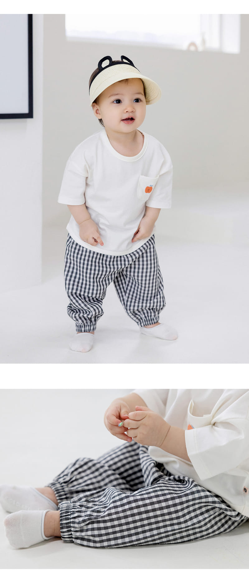 Kids Clara - Korean Baby Fashion - #onlinebabyshop - Rot Baby Pants - 3