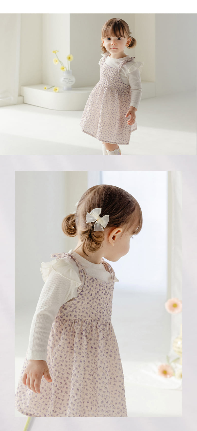 Kids Clara - Korean Baby Fashion - #onlinebabyshop - Vaila Bustier Mini Baby One-Piece - 2