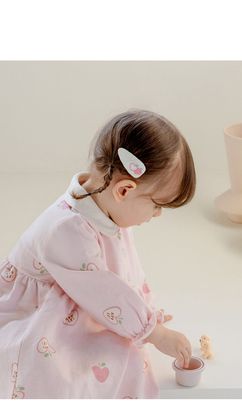 Kids Clara - Korean Baby Fashion - #onlinebabyshop - Bbeua Baby Hair Pin 2es Set (5ea 1set)