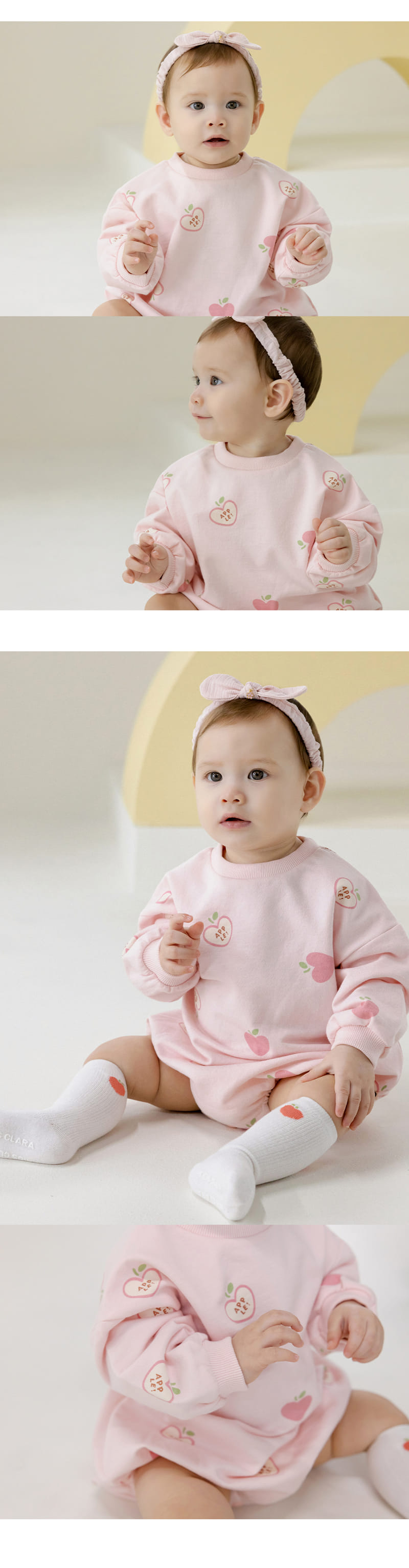 Kids Clara - Korean Baby Fashion - #onlinebabyboutique - Bbeua Body Suit - 4