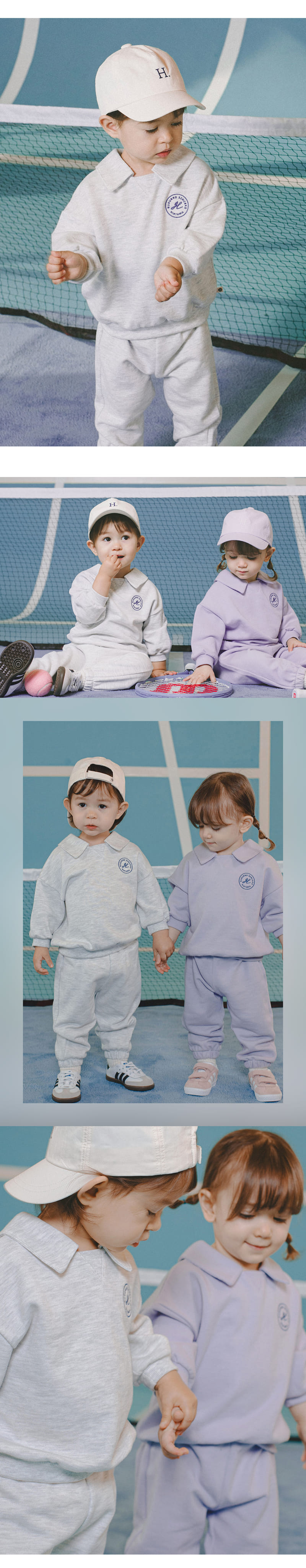 Kids Clara - Korean Baby Fashion - #onlinebabyshop - Riben Baby Top Bottom Set - 2