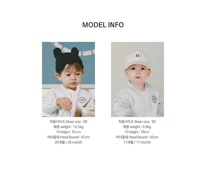 Kids Clara - Korean Baby Fashion - #onlinebabyshop - Moling Baby Zip Up - 11