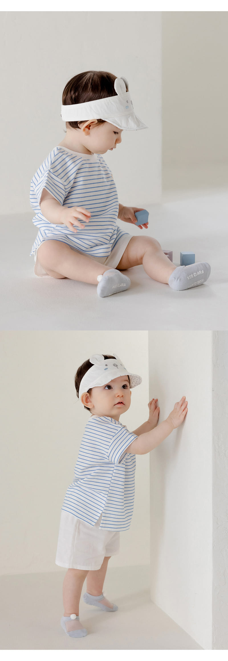 Kids Clara - Korean Baby Fashion - #onlinebabyshop - Clu Ice Baby Low Cut Socks 2in1 (5ea 1 set) - 7