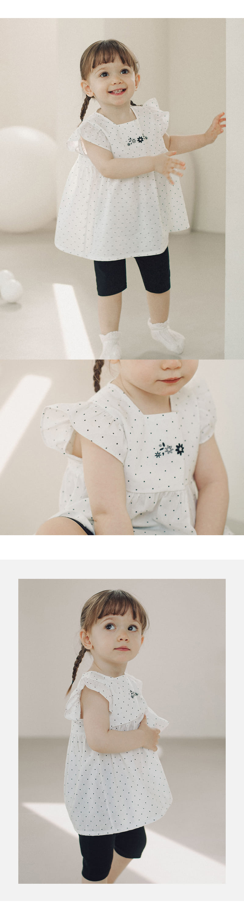 Kids Clara - Korean Baby Fashion - #smilingbaby - Cliff Baby Blouse - 2